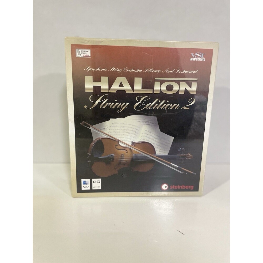 HALion String Edition 2 – New Sealed – Rare VST Plugin – Steinberg Mac/PC